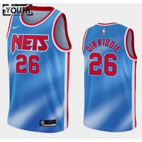 Dječji NBA Dres Brooklyn Nets Spencer Dinwiddie 26 2020-21 Nike Hardwood Classics Swingman